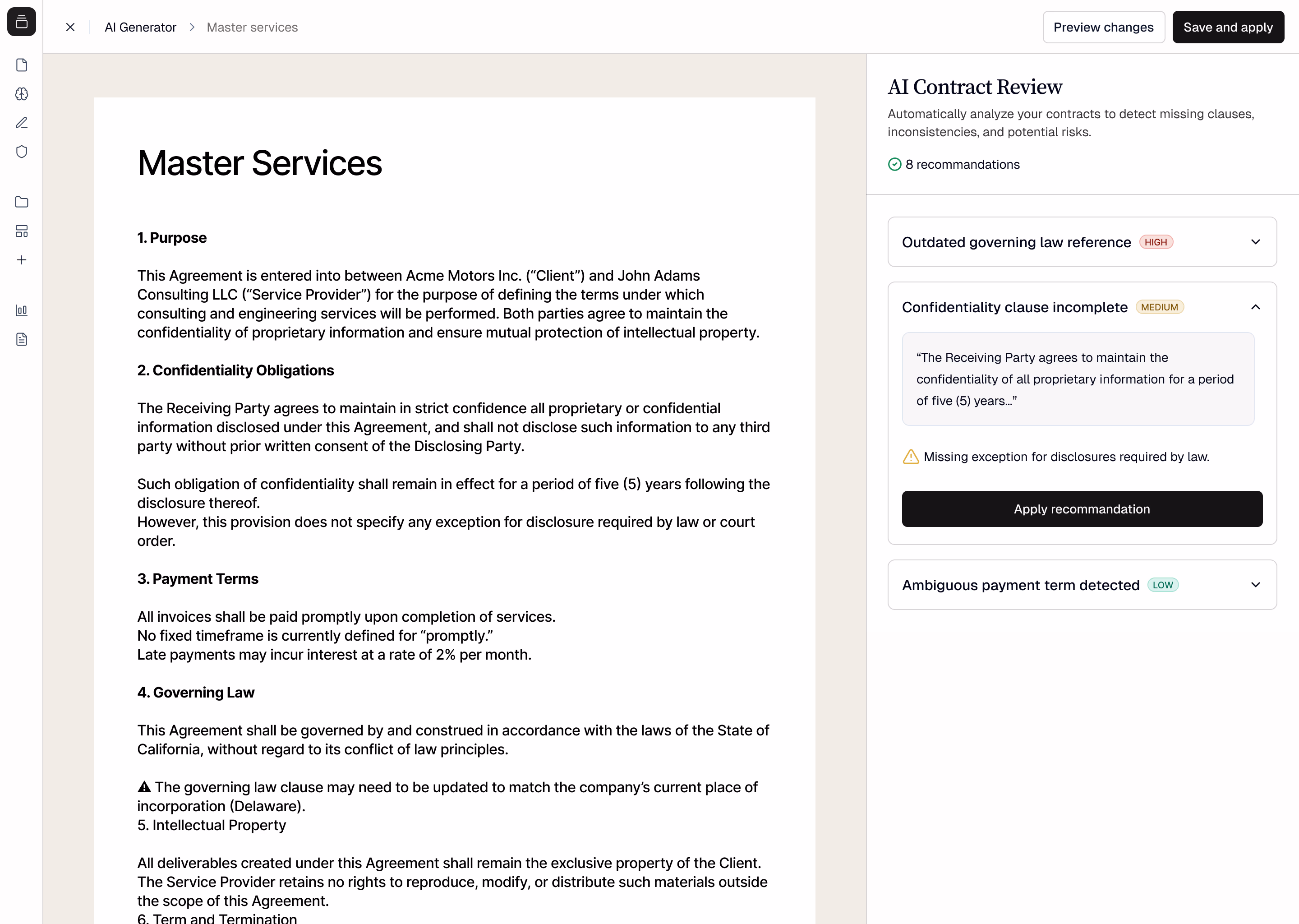 Detaljerade profiler